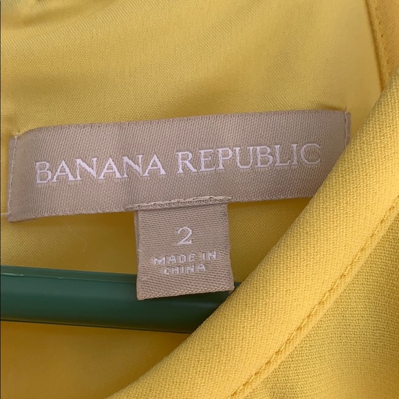 Yellow Banana Republic Dress - Picture 4 of 5